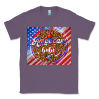 Lavender American babe Classic Tee - TumblerDesignByShophia