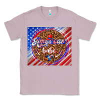 Lilac American babe Classic Tee - TumblerDesignByShophia