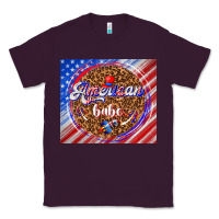Plum American babe Classic Tee - TumblerDesignByShophia