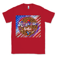 Red American babe Classic Tee - TumblerDesignByShophia