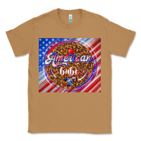 Toasted Coconut American babe Classic Tee - TumblerDesignByShophia