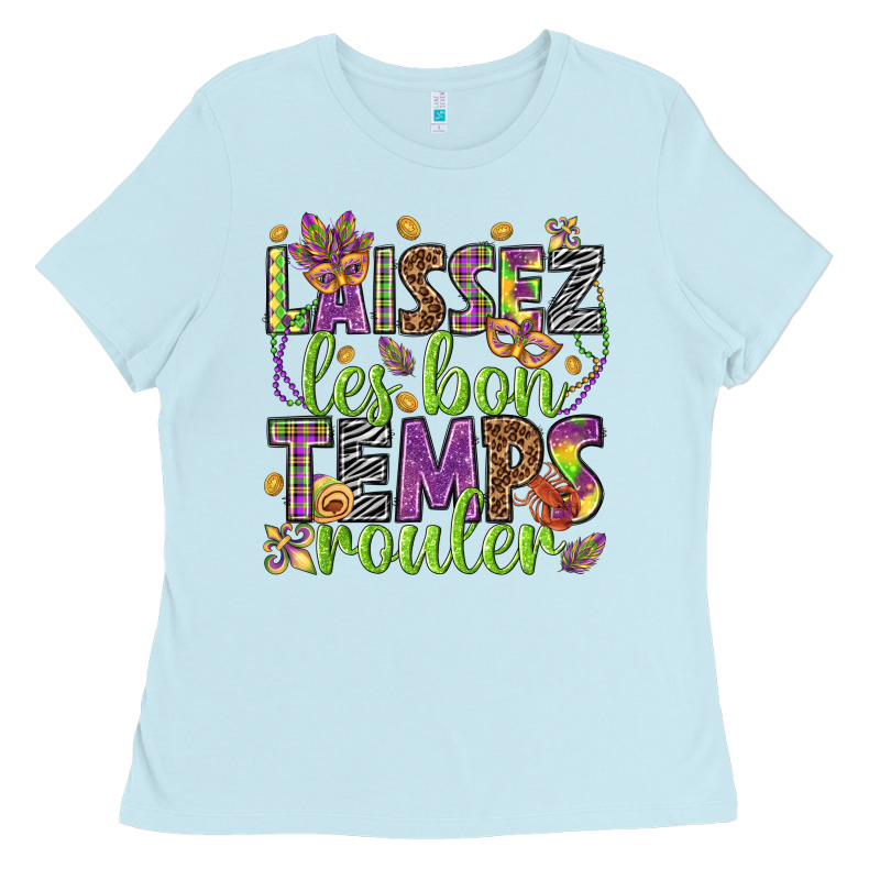 Loissez Les Bon Temps Rouler Ladies Tee by HowdyJamesFarm | Teevron