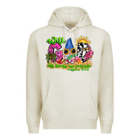 Oatmeal Heather with god all things are possible summer Premium Hoodie - CowhideDigitalArt