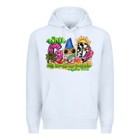 White with god all things are possible summer Premium Hoodie - CowhideDigitalArt