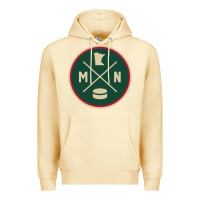 Pina Colada Classic Minnesota Hockey MN Outline Pullover Hoodie Premium Hoodie - maiPhamDesign