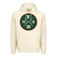 Sandshell Classic Minnesota Hockey MN Outline Pullover Hoodie Premium Hoodie - maiPhamDesign