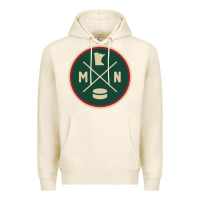 Tofu Classic Minnesota Hockey MN Outline Pullover Hoodie Premium Hoodie - maiPhamDesign