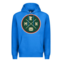 True Royal Classic Minnesota Hockey MN Outline Pullover Hoodie Premium Hoodie - maiPhamDesign