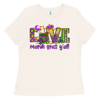 Bone Love Mardi Gras Y'all Ladies Tee - HowdyJamesFarm