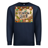 Navy pumpkin spice Premium Sweatshirt - AdoDesignShop