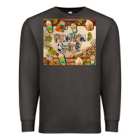 Smoke pumpkin spice Premium Sweatshirt - AdoDesignShop