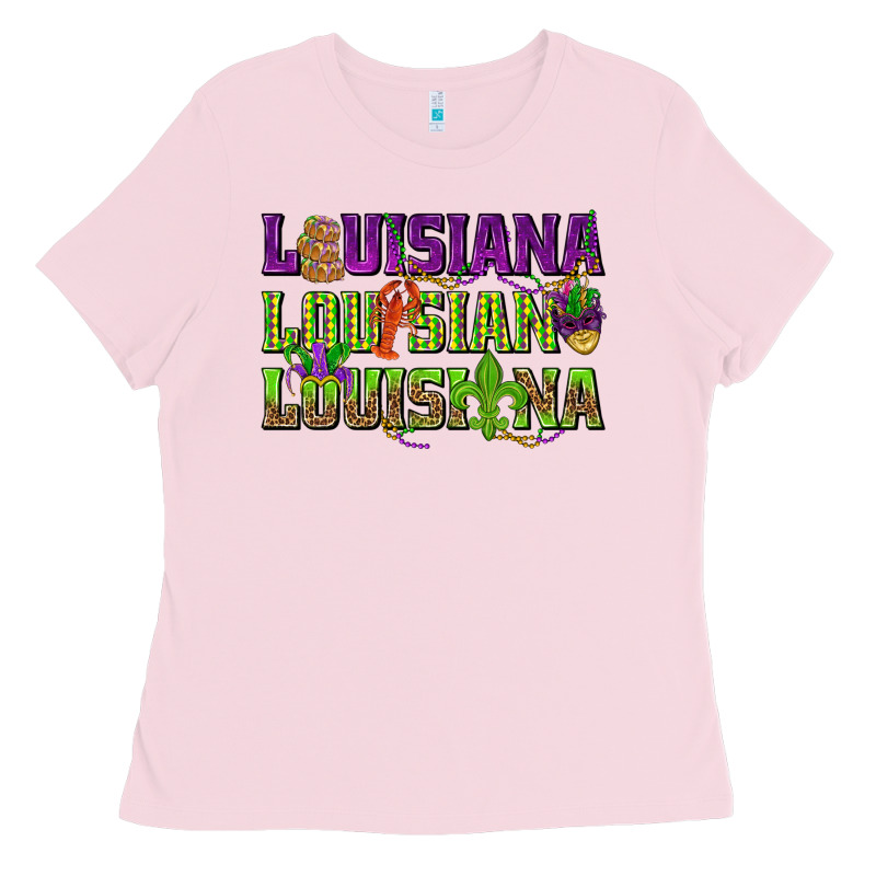 Louisiana Louisiana Louisiana Ladies Tee by HowdyJamesFarm | Teevron