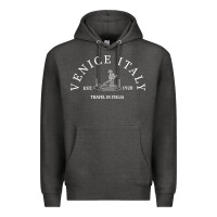 Charcoal Heather venice italy Premium Hoodie - maiPhamDesign