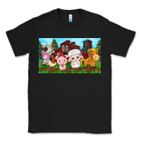 Black cute farm animals Classic Tee - TumblerDesignByShophia