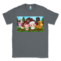 Charcoal Heather cute farm animals Classic Tee - TumblerDesignByShophia
