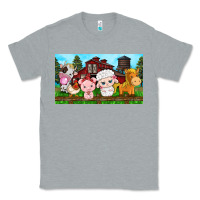 Heather Grey cute farm animals Classic Tee - TumblerDesignByShophia