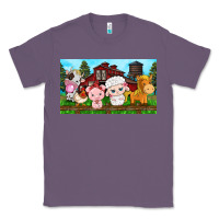 Lavender cute farm animals Classic Tee - TumblerDesignByShophia