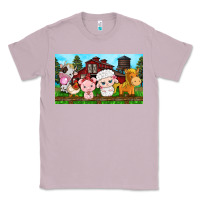 Lilac cute farm animals Classic Tee - TumblerDesignByShophia