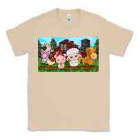 Mushroom cute farm animals Classic Tee - TumblerDesignByShophia