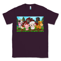 Plum cute farm animals Classic Tee - TumblerDesignByShophia
