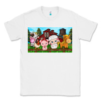 White cute farm animals Classic Tee - TumblerDesignByShophia