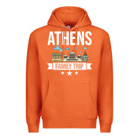 Carrot Athens Greece City Trip Skyline Map Travel Premium Hoodie - maiPhamDesign