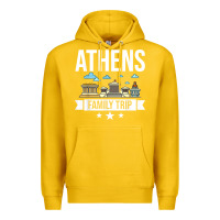 Lemon Athens Greece City Trip Skyline Map Travel Premium Hoodie - maiPhamDesign