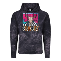 Cloud Black western hey cowboy Vintage Hoodie - OliviaCreatesArt