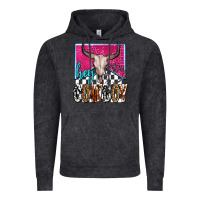 Vintage Black western hey cowboy Vintage Hoodie - OliviaCreatesArt