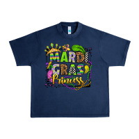 Navy mardi gras princess Urban Heavy Tee - OliviaCreatesArt