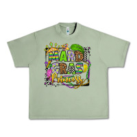 Oil Green mardi gras princess Urban Heavy Tee - OliviaCreatesArt