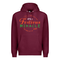 Burgundy Seinfeld It's A Festivus Miracle Premium Hoodie - maiPhamDesign