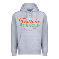 Heather Grey Seinfeld It's A Festivus Miracle Premium Hoodie - maiPhamDesign