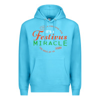 Ocean Blue Seinfeld It's A Festivus Miracle Premium Hoodie - maiPhamDesign