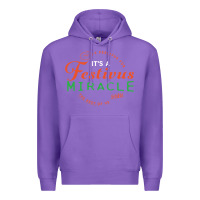 Purple Seinfeld It's A Festivus Miracle Premium Hoodie - maiPhamDesign