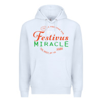 White Seinfeld It's A Festivus Miracle Premium Hoodie - maiPhamDesign