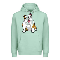Seafoam ENGLISH BULLDOGS Awesome Funny Bulldog Pups Dogs Premium Hoodie - maiPhamDesign