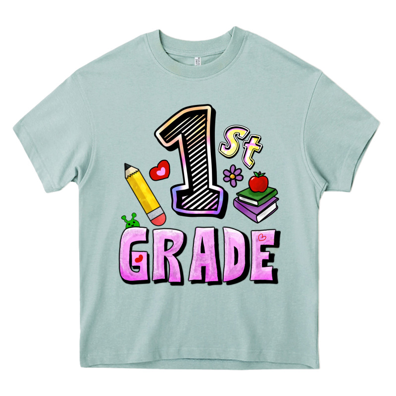 First Grade Heavy Core Tee by RanaPortraitStore | Teevron