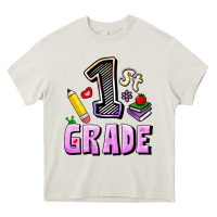 Cream First Grade Heavy Core Tee - RanaPortraitStore