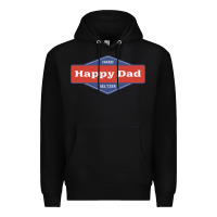 Black happy dad hard seltzer Premium Hoodie - maiPhamDesign
