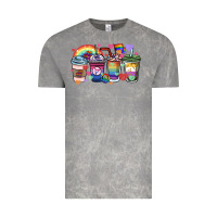 Cloud Rock lgbtq coffee cups Vintage Tee - HowdyJamesFarm