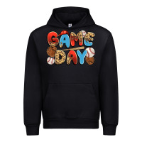 Black game day baseball Urban Hoodie - JahusDesignShop
