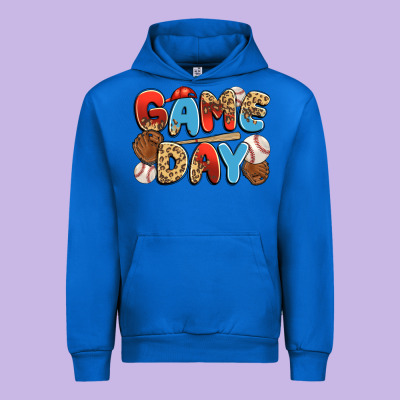 Game Day Baseball Urban Hoodie Designed By Jahusdesignshop