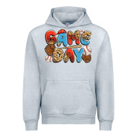 Heather Grey game day baseball Urban Hoodie - JahusDesignShop