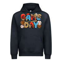 Navy game day baseball Urban Hoodie - JahusDesignShop