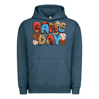 Pigment Midnight Navy game day baseball Urban Hoodie - JahusDesignShop