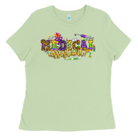 Matcha MA Medical Assistant Mardi Gras Ladies Tee - HowdyJamesFarm
