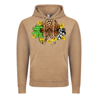 Vintage Coffee St. Patrick's Day shamrocks Vintage Hoodie - OliviaCreatesArt