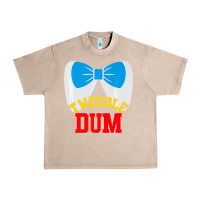 French Oak tweedle dee dum funny matching halloween costume for couples premium t Urban Heavy Tee - maiPhamDesign