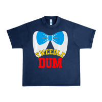 Navy tweedle dee dum funny matching halloween costume for couples premium t Urban Heavy Tee - maiPhamDesign